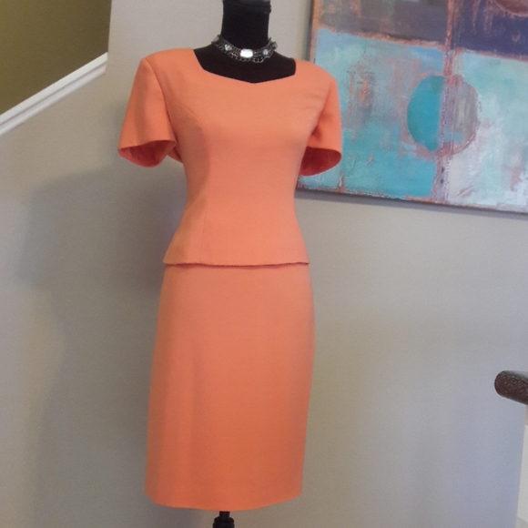 Giorgio Vannini Firenze/Peach/3Pc. Skirt Suit NWOT - Picture 5 of 8